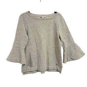 Tommy Bahama Sparkling Sands‎ 3/4 Bell Sleeve Gray Sweater Size S